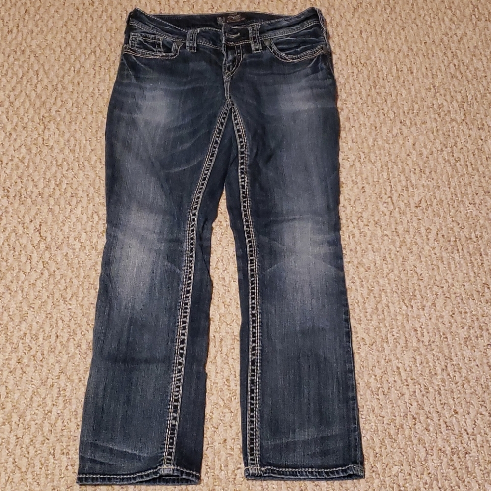 Silver jeans